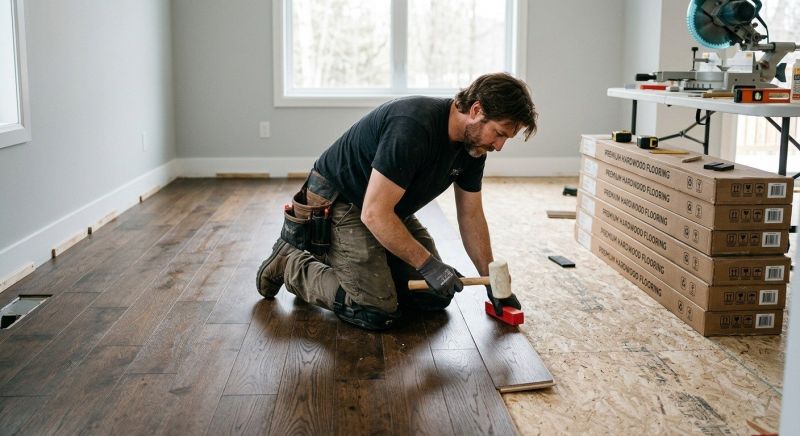 Wood Floor Service project example