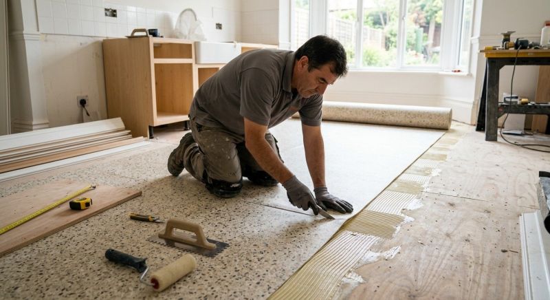 Linoleum Floor Installation in Davenport, FL