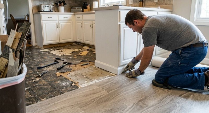 Linoleum Floor Installation in Frostproof, FL
