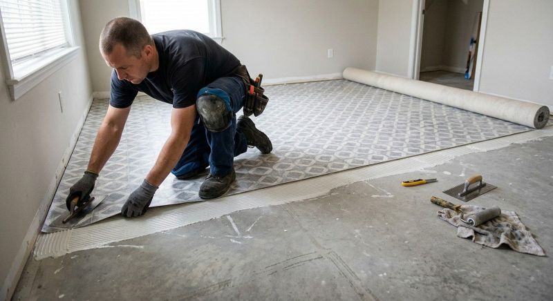 Sheet Vinyl Installation in Auburndale, FL
